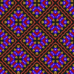 Seamless texture. symmetrical mosaic elements allover ornament. Print block for apparel textile, brocade dress fabric.texture for the site.