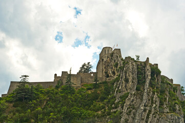Obraz premium Sisteron, [Alpes-de-Haute-Provence], France