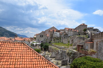 The old city of Dubrovnik in Croatia 