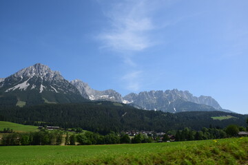 Fototapeta premium The Austrian Alps in Tyrol 