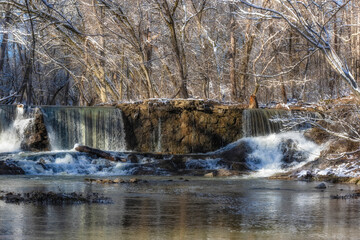 Winter at Amis Mill in Tennessee