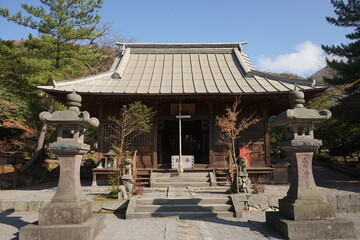 Unzen Onsen Jinja,  Onsen Shrine, in Unzen Jigoku, Daikyokan, Unzen Mountain, Nagasaki, Japan - 長崎 雲仙地獄 温泉神社