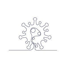 Coronavirus 2019-nCoV. Corona virus icon.