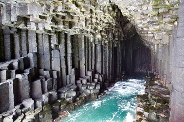 Staffa Island, Inner Hebrides, Scotland.