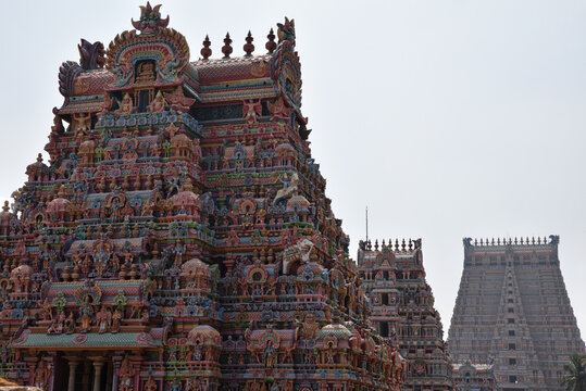 Temples hindous en Inde du Sud