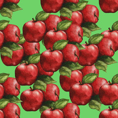 red apples background