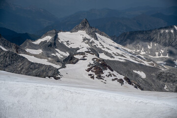 Hiking mount Ankogel in austrian Hohe Tauern