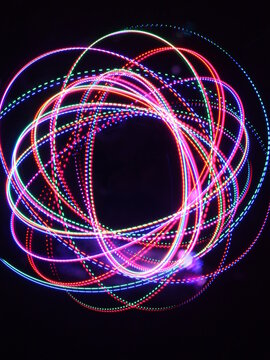 light colors abstract neutron protons forms backgrounds