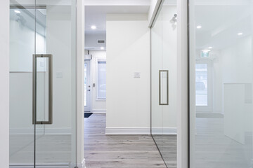 corridor in the office