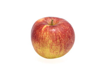 Apple on white