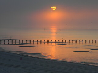 Foggy Sunrise on the Water