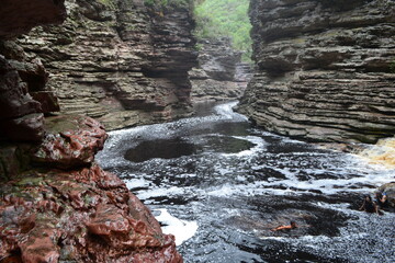 canyon in the mountains