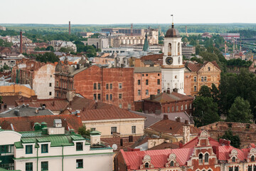 view of the town