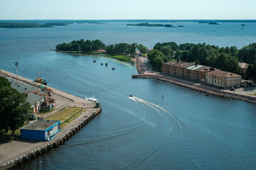 view of the river