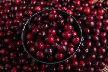 red cherries in a bowl