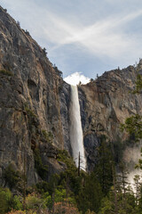 Fototapeta na wymiar Bridalveil Falls, Yosemite National Park, California, USA 