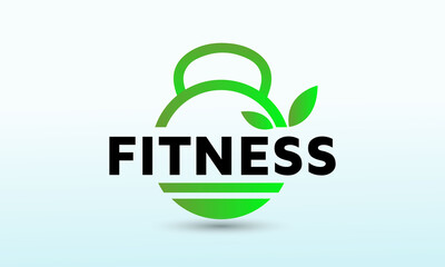 Fototapeta premium Gym and fitness vector fitness logo design, dumbbell icon, Fitness Logo Stock Vector Illustration, Gym Logo Vector Art and Graphics