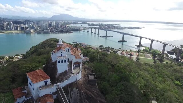 Convento da Penha, Vila Velha, Esp&iacute;rito Santo, Brasil. 