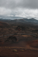 Fototapeta na wymiar Volcano Timanfaya