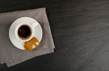 Ginger Snap with Black Coffee, Rectangular Ginger Nut