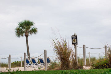 Jacaranda Beach sign 