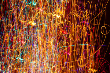 background of lights