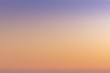 gradient sunset sky background from orange and red to lilac and blue