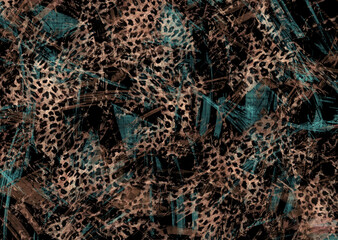 abstract animal print texture design	
