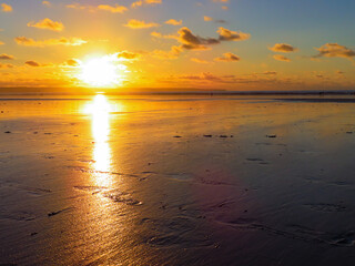 Sunset at Saunton Sands Devon, United Kingdom