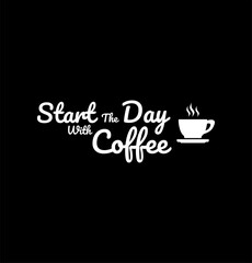 Typography vector graphic of coffee typography, coffee template, perfect for coffee shop, coffee company, coffee warehouse, shop templates, cafe typography, etc