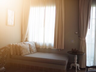 bedroom with window