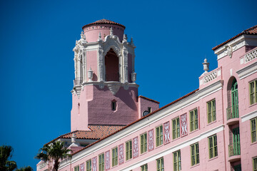 Fototapeta premium beautiful antique tower from a building