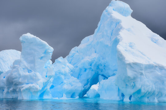 hielos a la deriva en la ant&aacute;rtica 