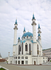 Naklejka na ściany i meble Russia, Kazan, Kazan Kremlin, Kul-Sharif mosque