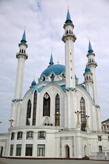 Fototapeta na wymiar Russia, Kazan, Kazan Kremlin, Kul-Sharif mosque