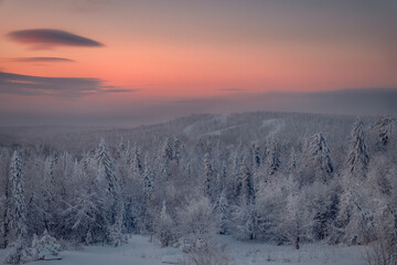 Kingdom Of Frost.
White Mountain, Perm Region.
