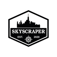 Obraz premium The Tallest Skyscraper Vector , Architecture Logo