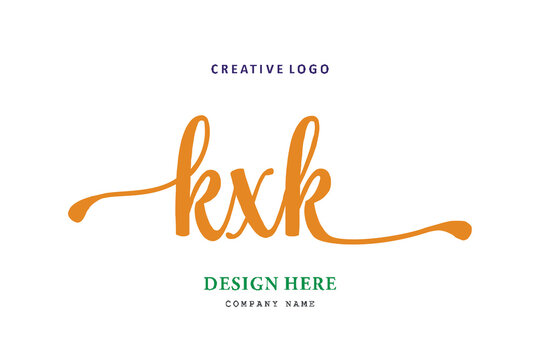KXK lettering logo is simple, easy to understand and authoritative