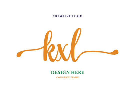 KXL lettering logo is simple, easy to understand and authoritative