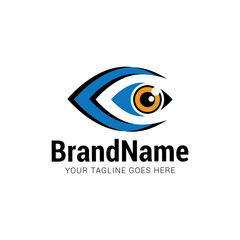 Vision Eye logo icon vector template.