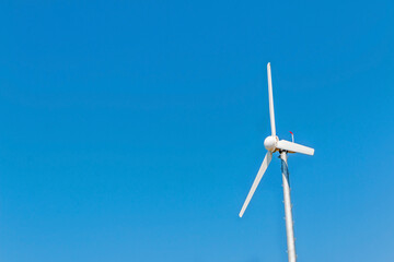 Wind turbine power generator.