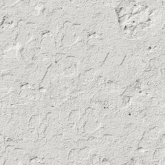 Seamless white painted concrete wall texture. 4K