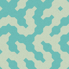 Abstract Geometric Pattern generative computational art illustration