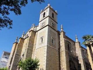 Historic church in Don Benito, Badajoz - Spain 
