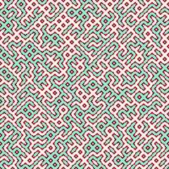 Abstract Geometric Pattern generative computational art illustration