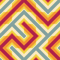 Abstract Geometric Pattern generative computational art illustration