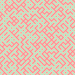 Abstract Geometric Pattern generative computational art illustration