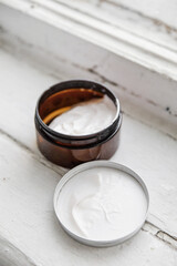 cream for face and body. beauty blog. care and health. natural cosmetic