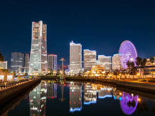 横浜ベイエリア　夜景