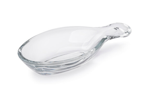 Oval glass sauce dipping cup